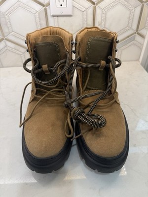 NWOB JOHNSTON  & MURPHY KELTON PLAIN TOE SUEDE BOOTS MENS 11