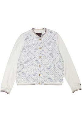 Catimini Strickjacke Mädchen Cardigan Jacke Gr. EU 152 Baumwolle Weiß #6fbj2ob