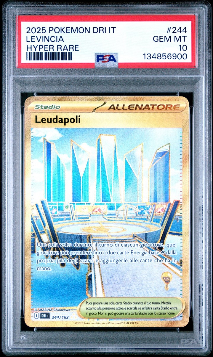 2025 POKEMON ITALIAN DRI IT-DESTINED RIVALS HYPER RARE #244