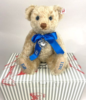 Steiff 2021 The Queen Elizabeth II 95th Birthday Bear Ltd Ed. 30cm EAN:691065