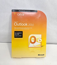 Microsoft Office Outlook 2010 Full Retail Academic Version w/ Product Key