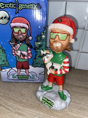 Exotic Genetix Big Stimmy Bobblehead  Holiday stimmy