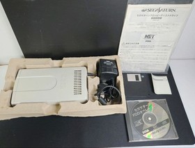 Sega Saturn HSS-0128 FDD HSS-0129 Keyboard Box Tested A4203