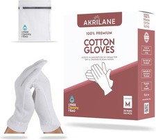 Moisturizing Cotton Gloves For Dry Skin Eczema Overnight Treatment 100 Cotton