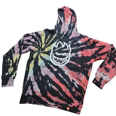 Spitfire Bighead Rainbow Overdye Wash Pullover Hoodie 