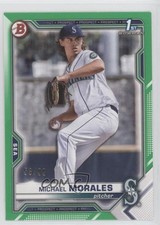 2021 Bowman Draft Green 53/99 Michael Morales #BD-160 s3g