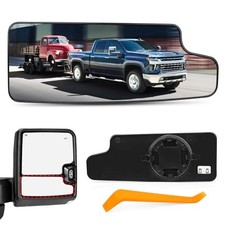 Passenger Right Side Towing Mirror Glass Passenger Side with Heated