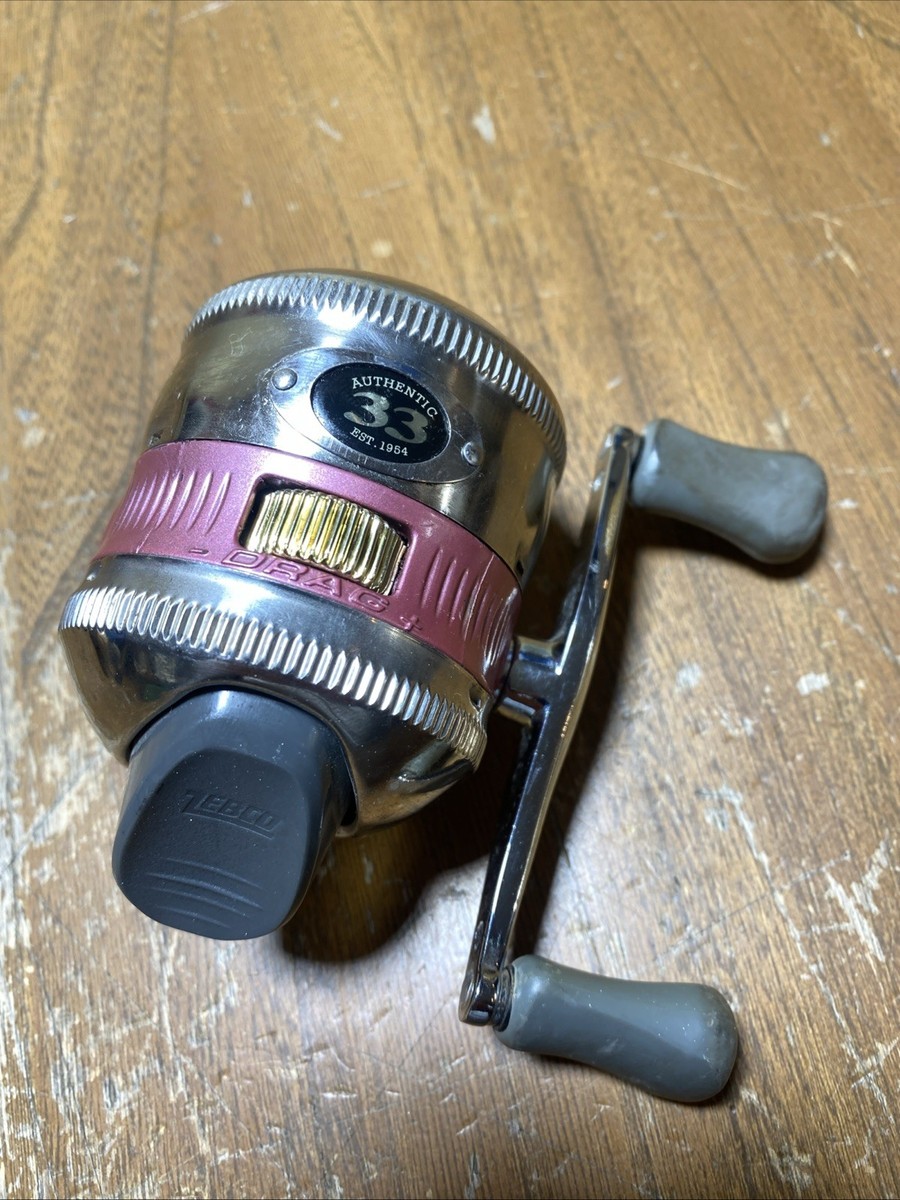 Zebco 33 Authentic (Pink) 33 JP C9 closed face spinning reel | eBay