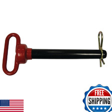 Complete Tractor 3013-1338 Red Handle Hitch Pin 1" Dia 7-1/2" L Grade 5