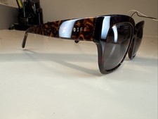 DIFF EYEWEAR BELLA II WOMEN'S SQUARE SUNGLASSES UV 400 BROWN 54-18-145 600