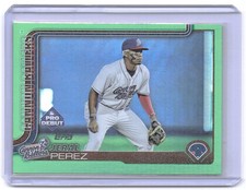 2025 Topps Pro Debut #PD-24 Jeral Perez Green Foil #/99