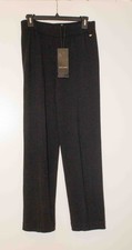NWT Escada Black Cashmere Wide Leg Pants Size Small Cozy Lounge Luxurious