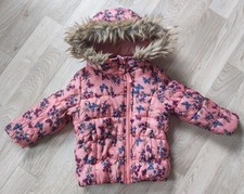 Baby-Kleidung – Jacke / Anorak / Skijacke / Schneejacke – Größe 80 – Orange