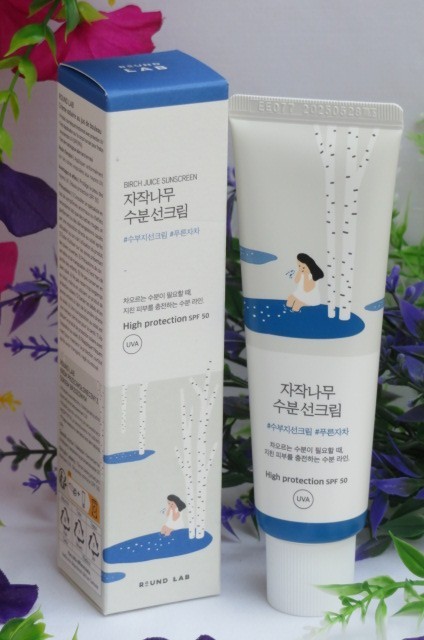 Round Lab 💙 Birch Juice Sunscreen SPF 50+ 50ml ~ K-Beauty ~ Soft Creamy 💙 BNIB