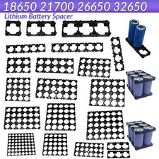 18650 Battery Cell Holder Spacer Radiating Shell Plastic Heat Holder Bracket