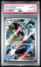 2023 Pokemon Paldea Evolved #210 Baxcalibur Illustration Rare PSA 8.5