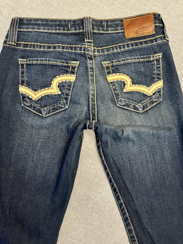 Big Star Remy Skinny Jeans Women’s 28 Low Rise Dark Wash Stretch Denim