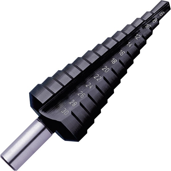 Exact HSS TiALN Step Drill Bore Diameter 4 - 20mm