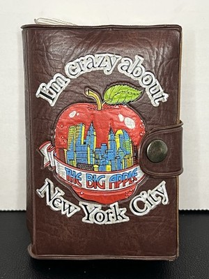 60s DECK OF Souvenir Cards in snap cover New York Big Apple Score Pad VGT Gift