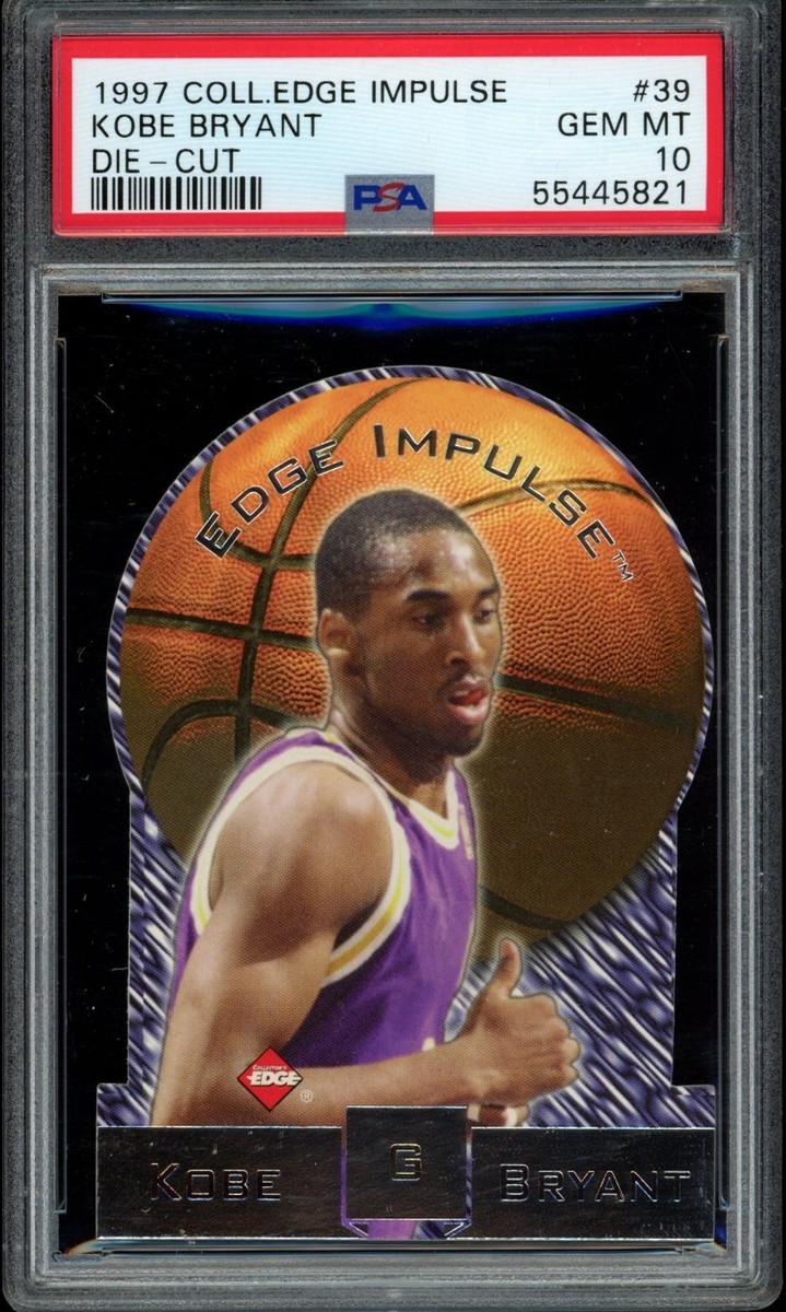 1997 Collectors Edge Impulse Kobe Bryant #39 Lakers Die Cut eBay 1