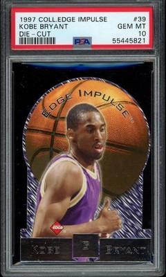 その他 Kobe Bryant Limited Edition PSA 10 1997 Collectors Edge Impulse Kobe Bryant #39 Lakers Die Cut eBay 1