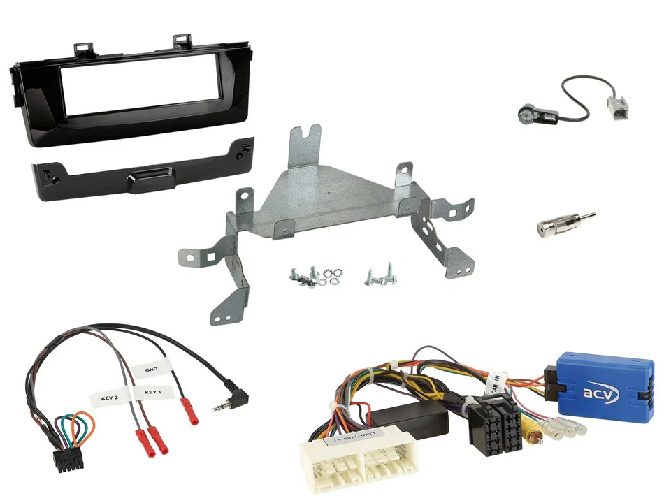 Pioneer 1DIN MP3 DAB USB Lenkrad Autoradio für Kia Picanto ab 2017 Klavierlack - Bild 3 von 4