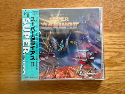 READY FOR GRADING Super Darius II PC Engine NEC TurboGrafx PC Engine Turbo Duo