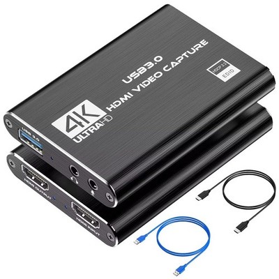 4K Audio Video Capture Card USB 3.0 HDMI Video Capture Device Full HD Recording