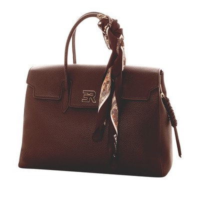 Ermanno Scervino Large Bag Violet brown 12402018