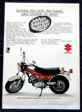 Suzuki RV 125, originale Werbung aus 1980