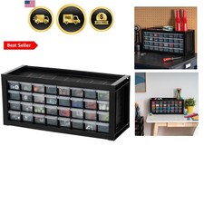 32-Drawer Tool Organizer, , Teacher Toolbox, Small Parts Plastic Storage Draw...