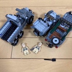 LEGO Indiana Jones Race For The Stolen Treasure 7622 & River Chase 7625 Set Used