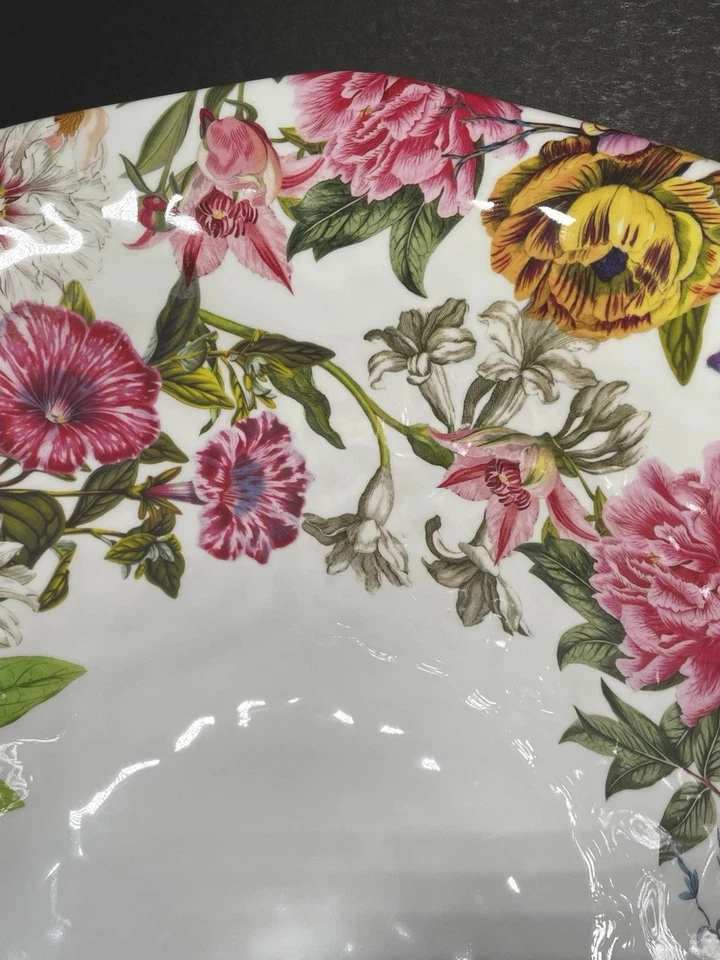 Michel Design Works Melamine “Sweet Floral Melody" 14 Inch Serving Bowl - Image 3 of 4