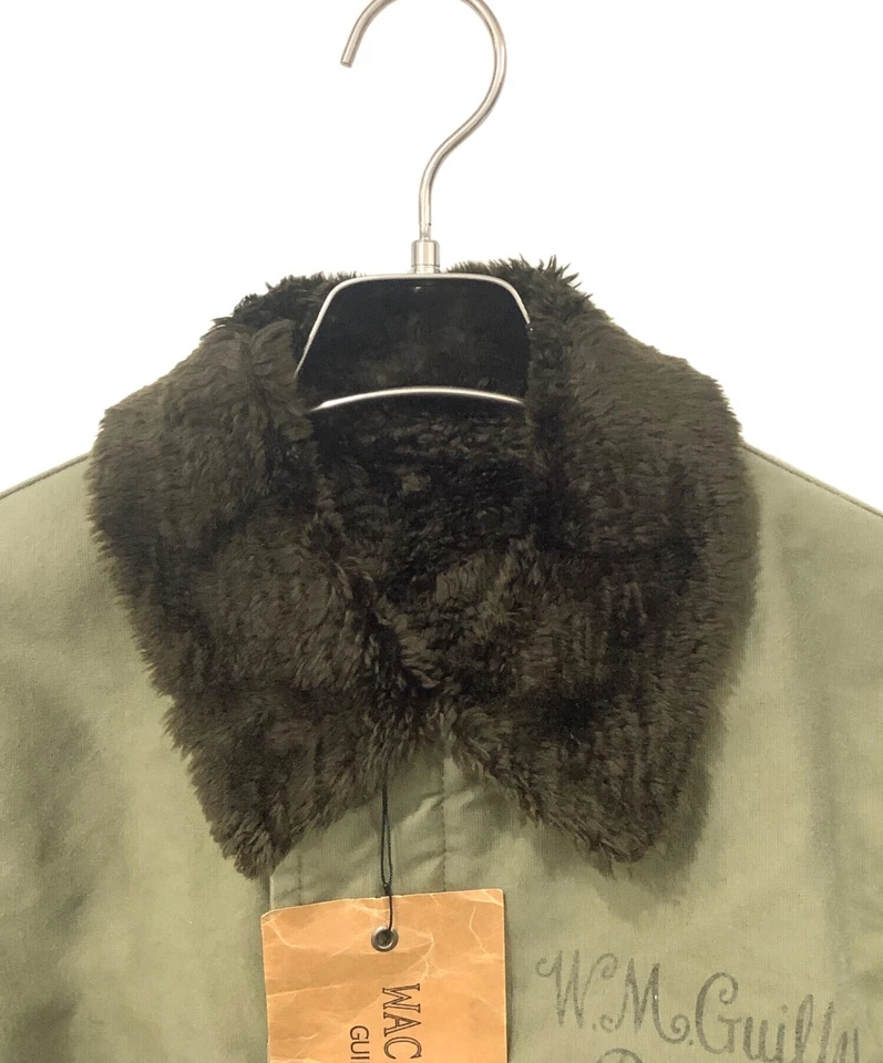 WACKO MARIA military jacket Size: S Khaki x brown Men 11AW-ARY-13 - Image 3 of 4