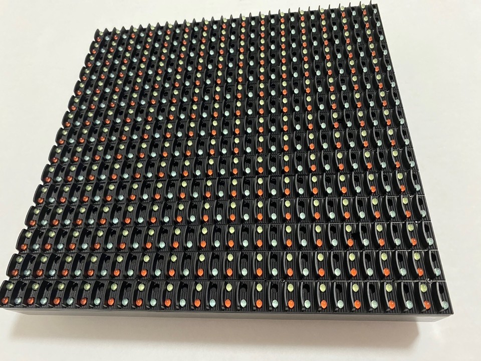 RGB Outdoor LED Display Module HUB75 Full-Color 3-in-1 LEDs for Signage ...