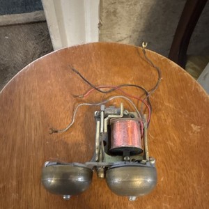 Telephone Ringer Mechanism 130-BA Twin Bells Antique Vintage