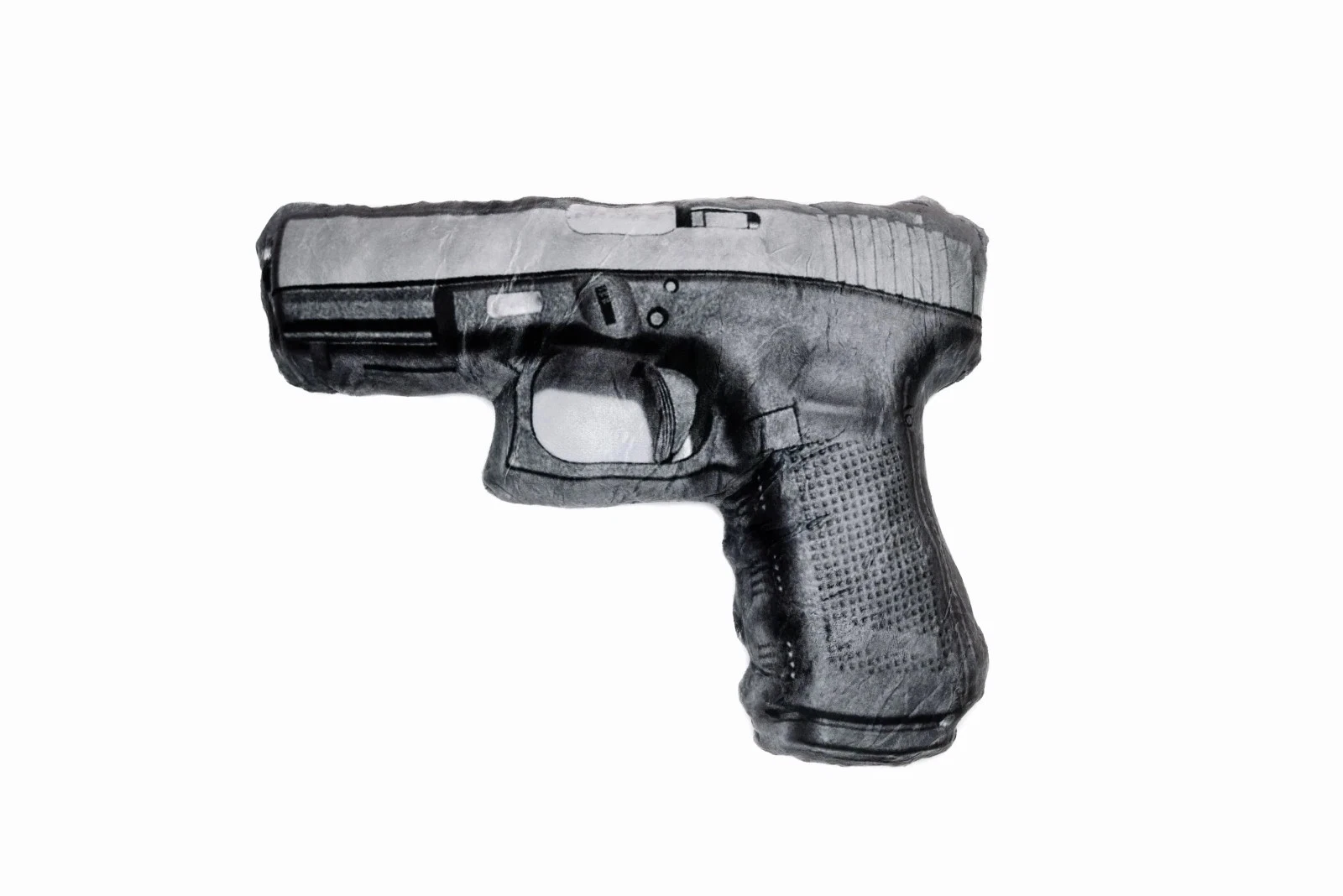 Caliber Gourmet Automatic Hand Gun Pillow Plush Throw Cushion Home Decor | 1056