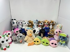 Lot of 26 TY Beanie Boos 6  Plush Stuffed Animals Mixed Animal Lot