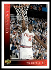 1993-94 Upper Deck Terry Dehere Rookie Los Angeles Clippers #335
