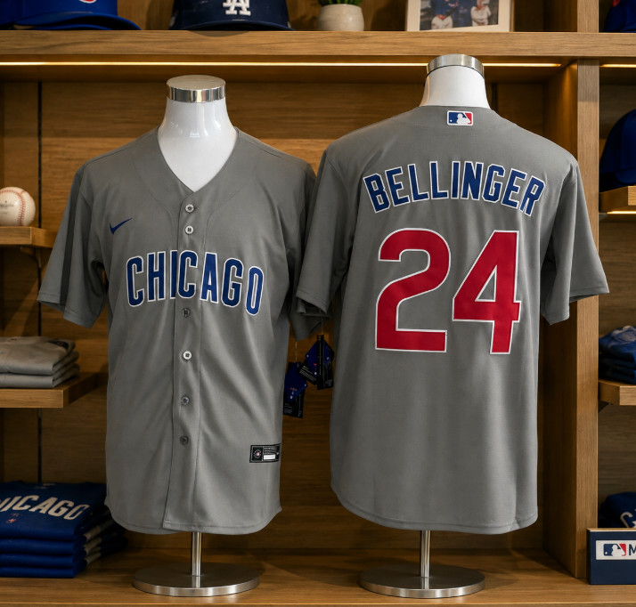Cody Bellinger #24 Chicago Cubs Jersey MLB Baseball S-3XL NEW