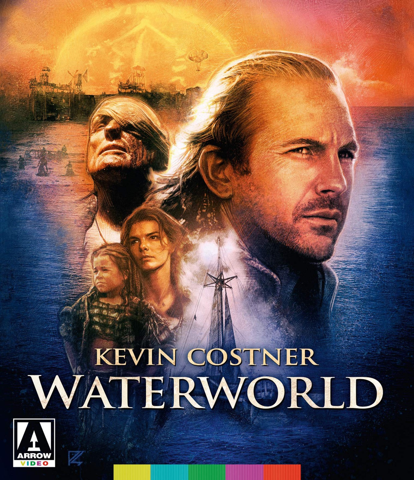 Waterworld (Blu-ray) Kevin Costner Dennis Hopper Jeanne Tripplehorn