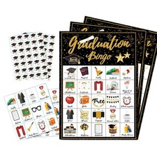 Graduation Party Bingo Cards 24-Player Grad Party Favors College