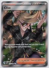 clive pokemon card value Clive 2024 Scarlet & Violet: Paldean Fates #227/091 Ultra Rare Price Guide