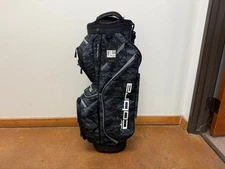 2022 Cobra Ultralight Pro 14-Way Cart Bag - Black Camo **MINT**