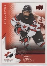 2020 Upper Deck Team Canada Juniors Women's WC Exclusives 88/250 Loren Gabel ty3