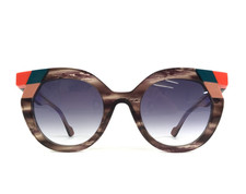 Face A Face Sunglasses BLURED 1 COL 3253 Misty Bark Tortoise w/ Gradient Purple