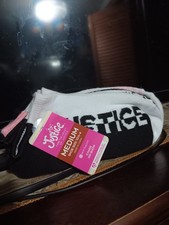 Justice Socks girls Medium no show