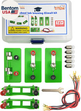 Physics Science Lab Learning Circuit Kit,Electricity Experiment Set,Building Cir