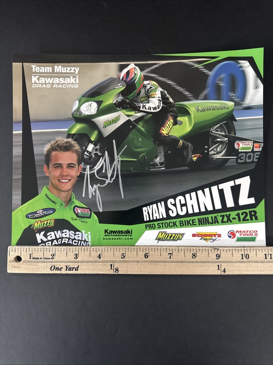 Ryan Schnitz Autographed Racing Card Handout NHRA Pro Stock