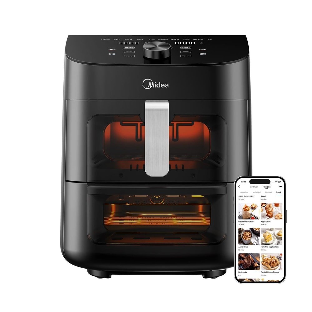 Midea Heißluftfritteuse MF-CY110A2 mit Sync-Finish